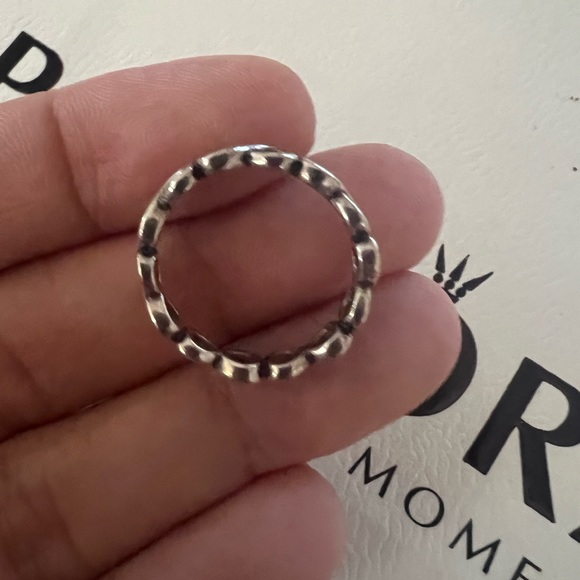 PANDORA “Infinity Band” Ring S925 - Picture 9 of 9
